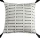 Livia Bohemian Black/Ivory Decorative Pillow-0