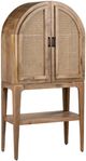 Crestview Collection Biscayne Stained Bar Cabinet-0