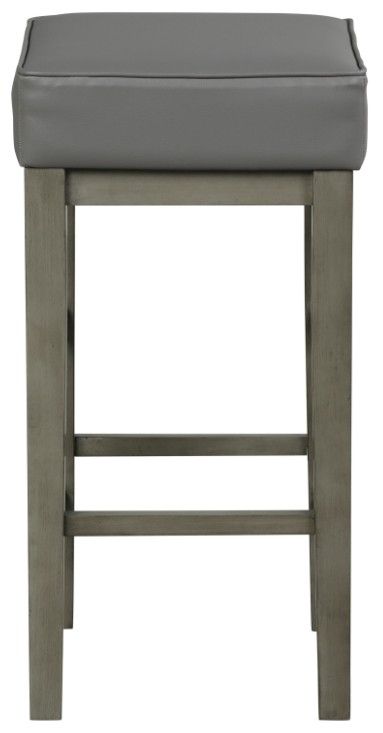 Homelegance® Pittsville Antique Gray Bar Stool-2