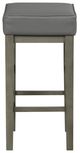 Homelegance® Pittsville Antique Gray Bar Stool-2