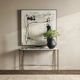 Classic Home Jasmine Moonstone White Console Table-1