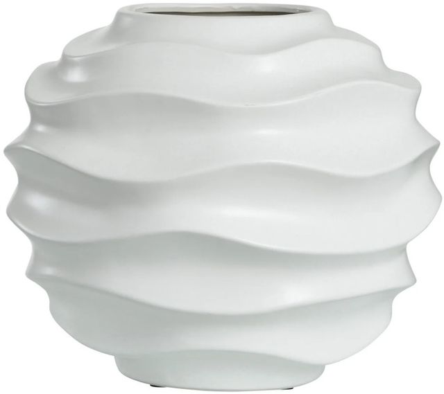 Harp & Finial® Eris Matte White Vase-0