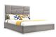 VIG Furniture Modrest Chrysler 4-Piece Gray Eastern King Bedroom Set-0