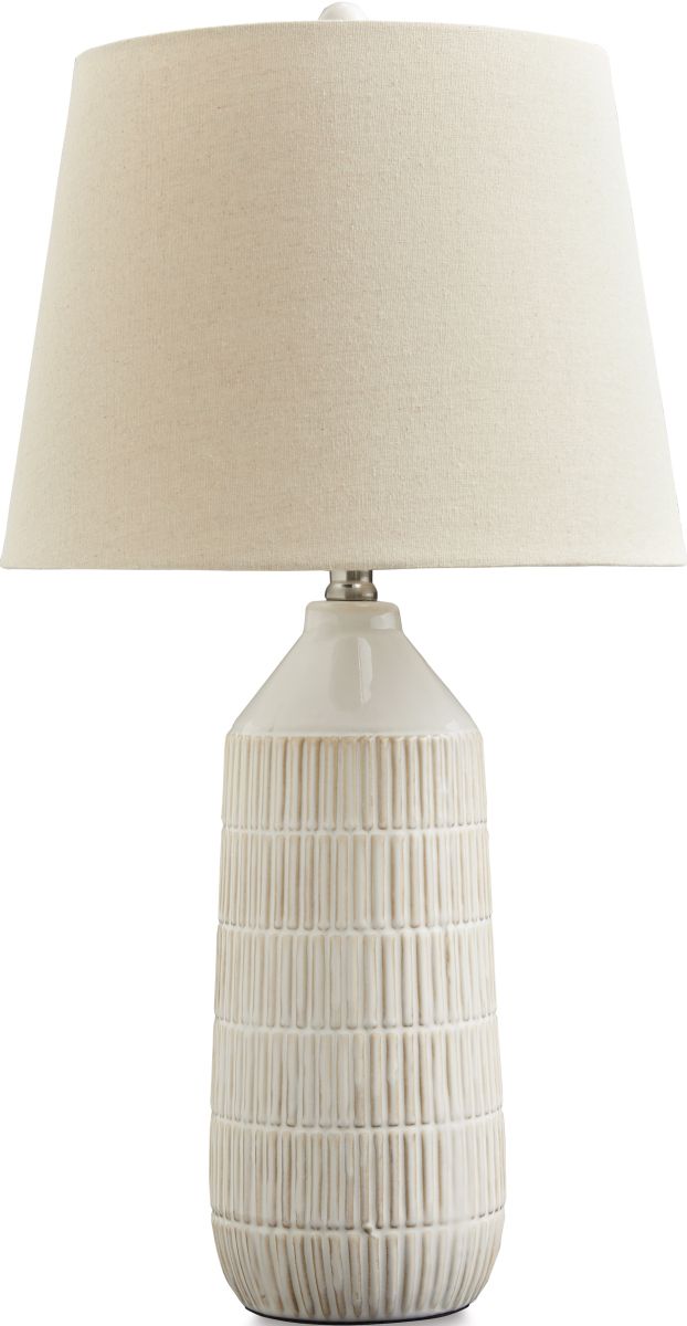 Signature Design by Ashley® Willport Off White Table Lamp | Dewey