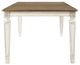 Signature Design by Ashley® Realyn 5-Piece Chipped White Dining Table Set-4