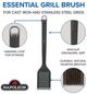 Napoleon Essential Series Grill Brush with Palmyra Bristles-2