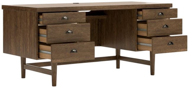 Signature Design by Ashley® Austanny Warm Brown Home Office Desk-1