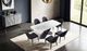 Furniture of America® Lenvik 7-Piece Black/White Dining Table Set-3