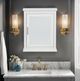 Linon Scarsdale White Medicine Cabinet-1