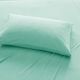Olliix by Urban Habitat Aqua Full Heathered Cotton Jersey Knit Sheet Set-2