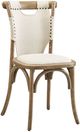 Furniture Classics Split Shoulder Driftwood/White Dining Side Chair-0