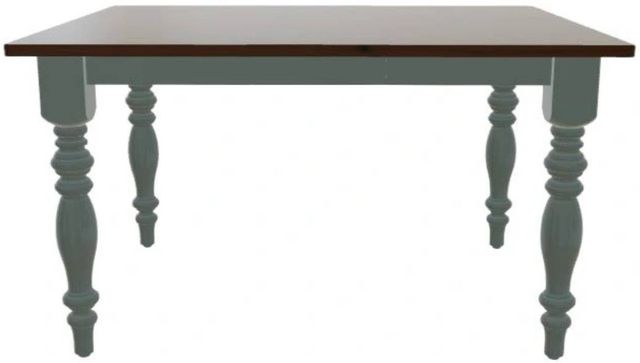 Mavin Customizable 42" x 42" Square Extendable Dining Table with 12" Leaf-1