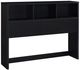 Coaster® Westpark Black Queen Bookcase Headboard-0