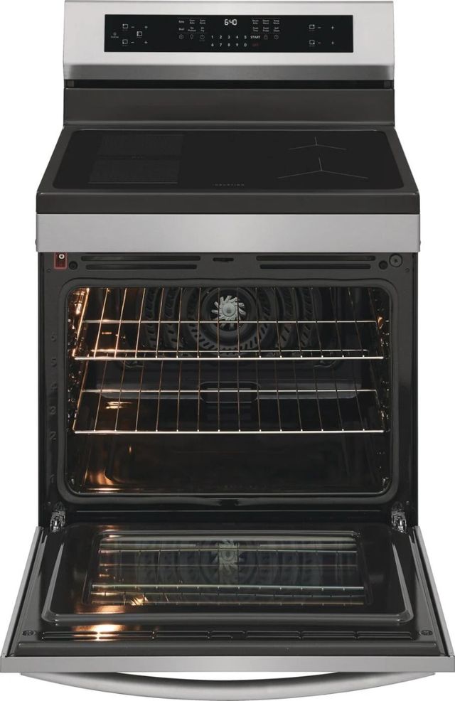 Frigidaire Gallery® 30" Smudge-Proof® Stainless Steel Freestanding Induction Range with Air Fry-2