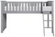 Homelegance® Orion Gray Twin Low Loft Bunk-2