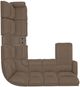 La-Z-Boy® Trouper 7-Piece Whiskey Reclining Sectional-2