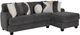Albany Industries 2-Piece Doodle Iron Right-Arm Facing Sectional-0