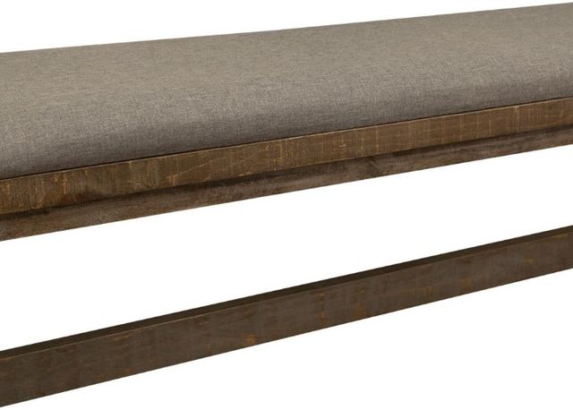 International Furniture Direct Loft Brown/Gray Dining Bench-2