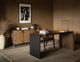 International Furniture Direct Forge Brown Desk-1