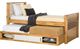 Furniture of America® Dayville Light Oak Twin Captain Storage Bed-0
