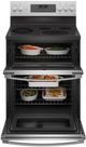 GE Profile™ 30" Fingerprint Resistant Stainless Steel Smart Freestanding Electric Range-3