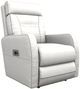 La-Z-Boy® Lennon Cream Power Rocking Recliner with Headrest-0