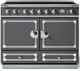 La Cornue CornuFé 110 43" Graphite Pro Style Induction Range-0