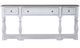 Liberty Furniture Magnolia Manor Weathered Bark 72'' Console Table with Antique White-2