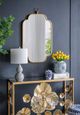 A & B Home Meera Blue/White Lidded Jar-5