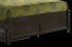 Night & Day Furniture™ Spices Bedroom P-Series Blackpepper Dark Chocolate Full Panel Bed-1