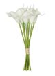A & B Home White 13'' Faux Cala Lily-1