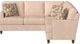Flexsteel® Customizable Moxy 2-Piece Sectional with Custom Layout Options and Left Arm Facing Loveseat-3