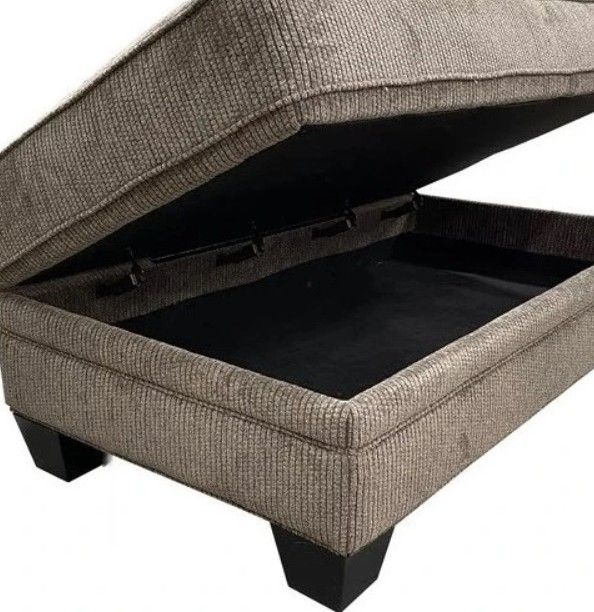 Stanton™ Customizable 257 Rectangular Storage Ottoman-1