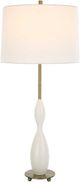 Uttermost® Annora Glossy White Table Lamp-3