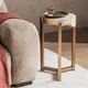 Classic Home Alliza Natural Large Accent Table-1
