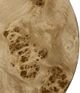 A & B Home Brown Cylinder Side Table-1