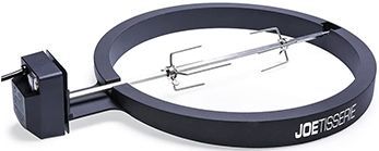 Kamado Joe® Classic Black with Stainless Steel Joetisserie-0
