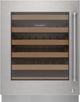 Sub-Zero Stainless Steel Glass Door Panel With Lock - Pro Handle, Left Hinge-0