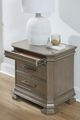American Woodcrafters Sequoia Portabella 3-Drawer Nightstand-3