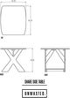 Unwasted® Share Tan Plastic Outdoor Accent Table-1