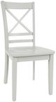 Jofran Inc. Simplicity Dove Gray X-Back Dining Side Chair-0