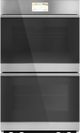 Café™ Minimal Series 30" Platinum Glass Built In Convection Double Electric Wall Oven-0