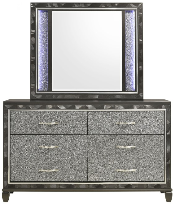 New Classic Home Furnishings Radiance Bedroom Set - Thumbnail 4