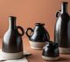 Magnolia Home by Joanna Gaines Amalia Black 5" Handled Jug Vase-1
