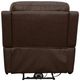 Flexsteel® Henry Dark Brown Power Recliner with Power Headrest and Lumbar-4