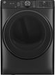 GE® 7.8 Cu. Ft. Carbon Graphite Front Load Electric Dryer -0