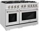 ZLINE Select 48" Satin Stainless Steel Pro Style Gas Range-2