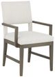 Fairfield® Arie Mica/White Arm Chair-0