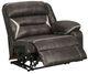 Signature Design by Ashley® Kincord 2-Piece Midnight Power Reclining Sectional Loveseat-2