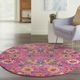 Nourison Home™ Passion 5' Round Style 2 Area Rug-5